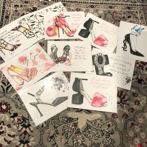 8x10 shoe illustration!